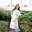 Sassy Painting Midi Dress : Earth Tone ลายสีเอิร์ธโทน