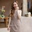 Myra one shoulder dress – สีโอวัลติน [Made by Pastel Time]