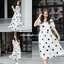 Two-Way Polka Dot Midi Dress เดรสยาวลายจุดใส่ได้2แบบ