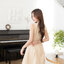 Jannie Dress : สีเบจ [Made by Pastel Time]