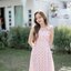 Girlish Floret Dress : ลายดอกโทนชมพู [Made by Pastel Time]