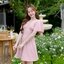 Sassy Flare Dress : สีชมพู