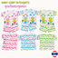 Baby shirt and Shorts ชุดขาสั้น 3-6 month, Be Good