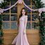 Petal Sway Maxi Dress : สีชมพู