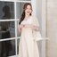 Dear Darling Midi Dress - สีครีม