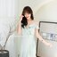Nella Ruffle Shoulder Dress - สีเขียวมิ้นท์