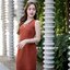 Criss Cross Dress : สีส้มอิฐ [Made by Pastel Time]