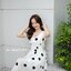 Two-Way Polka Dot Midi Dress เดรสยาวลายจุดใส่ได้2แบบ