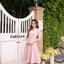 Dear Darling Midi Dress - สีชมพู