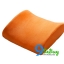 เบาะรองหลัง เพื่อสุขภาพ memory foam สีส้ม บรรเทาอาการ ปวดหลัง ส่งฟรี