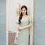 Amber 2in1 Dress : สีเขียวมัทฉะ [Made by Pastel Time]