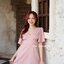 Sassy Flare Dress : สีชมพู