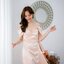 Kiera Silk Satin Dress – Rose Gold สีทองอมชมพู **มีแต่ S**