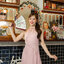 Mei Mei Maxi Dress : สีชมพู [Made by Pastel Time]