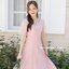 Dear Darling Midi Dress - สีชมพู