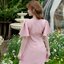Sassy Flare Dress : สีชมพู
