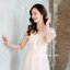 Aster Chiffon Dress - สีครีม **มีแต่XL**