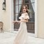 Stella Maxi Dress : สีครีม