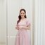 Destiny Puff Dress : สีชมพู [Made by Pastel Time]