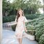 Sassy Painting Midi Dress : Earth Tone ลายสีเอิร์ธโทน