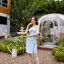 Kathy Off Shoulder Dress - สีเขียวมิ้นท์