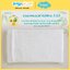 Idawin หมอนหนุนเด็กแรกเกิด - 2 ปี Memory Foam Cool gel Baby Pillow With Bamboo Cover Blue