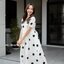Two-Way Polka Dot Midi Dress เดรสยาวลายจุดใส่ได้2แบบ