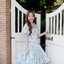 Hydrangea Fit & Flare dress – ลายดอกไฮเดรนเยีย