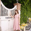 Dear Darling Midi Dress - สีชมพู