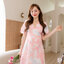 Sassy Midi Dress : Oldrose Cloudy โทนสีโอรส