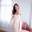 Kiera Silk Satin Dress – Rose Gold สีทองอมชมพู **มีแต่ S**