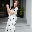 Two-Way Polka Dot Midi Dress เดรสยาวลายจุดใส่ได้2แบบ