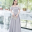 Beauty & the Belle Maxi Dress – สีเงิน
