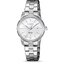 CITIZEN Quartz ผู้หญิง รุ่น EU6070-51D (หน้าขาวมุก สายสแตนเลส) เครื่องศูนย์ไทย