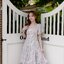 Coquette Bow Fit & Flare dress - ลายโบว์