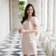 Irene 2-look Dress – สีครีม **มีแต่ XL**