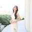 Ashley One - Shoulder Dress – สีครีม [Made by Pastel Time]