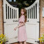 Bellette Bow Shoulder Dress : สีชมพู