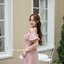 Stella Maxi Dress : สีชมพู