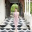 Stacey one-shoulder dress : สีชมพู [Made by Pastel Time]
