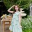Bow me softly dress : สีเขียว