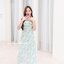 Love in a mist Maxi dress – ลายสีน้ำโทนสีเขียว [Made by Pastel Time]