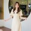 Bellette Bow Shoulder Dress