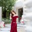 Stella Maxi Dress : สีแดงเลือดหมู