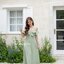 Stella Maxi Dress : สีเขียวมัทฉะ