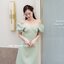 Amber 2in1 Dress : สีเขียวมัทฉะ [Made by Pastel Time]