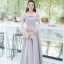 Beauty & the Belle Maxi Dress – สีเงิน