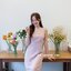 Milly Back Bow Dress : สีชมพู