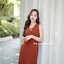 Criss Cross Dress : สีส้มอิฐ [Made by Pastel Time]