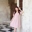 Destiny Puff Dress : สีชมพู [Made by Pastel Time]